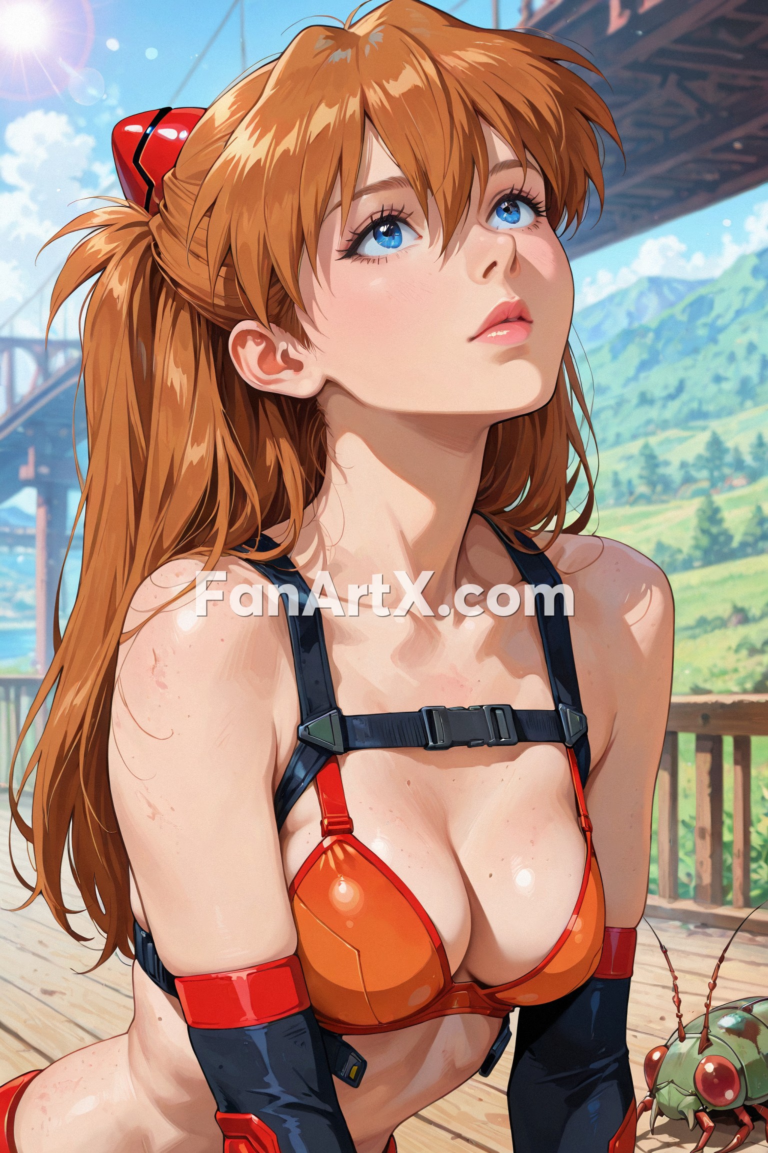 Asuka Langley Soryu fanart - Neon Genesis Evangelion Character 1411406